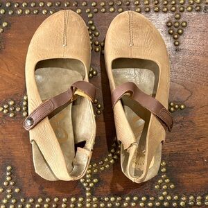 OTBT Tan and Brown Women's Wedge